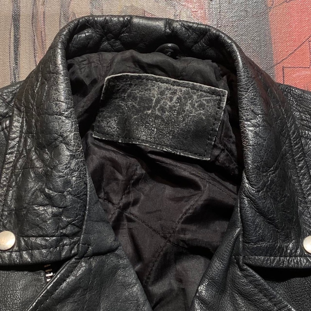 Vintage Leather Jacket - Picture 2 of 4